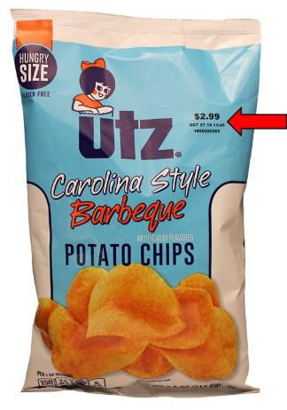 Utz Quality Foods Issues Allergy Alert on Undeclared Soy in Utz® Carolina Style Barbeque Potato Chips